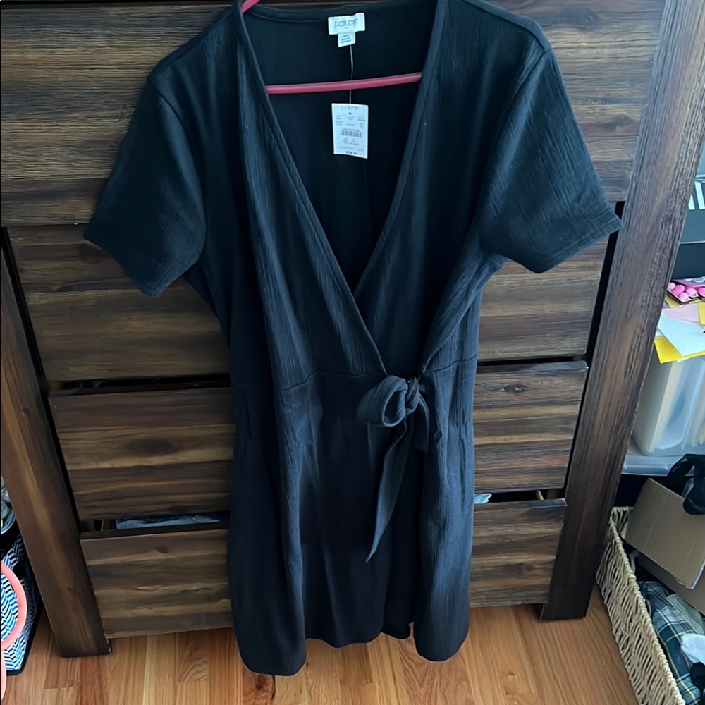 Black Wrap Dress